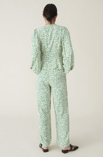 Ganni crepe wrap blouse £155